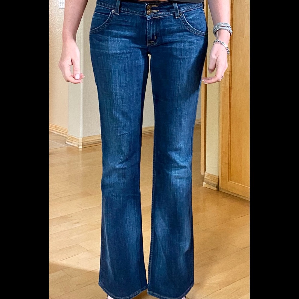Hudson Flare Distressed Jeans 29
